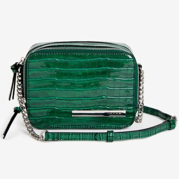 TAHARI 🆕️ RARE Emerald Crossbody - Picture 2 of 14